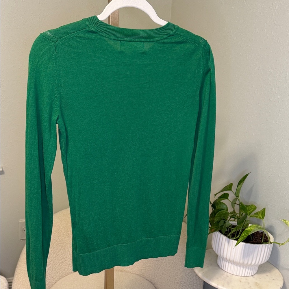 Banana Republic Factory Green Forever Sweater XS - Picture 4 of 4